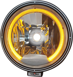 Verstraler met Oranje LED ring