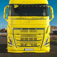 Polyester onderspoiler Volvo FH4 / FH5 12 cm