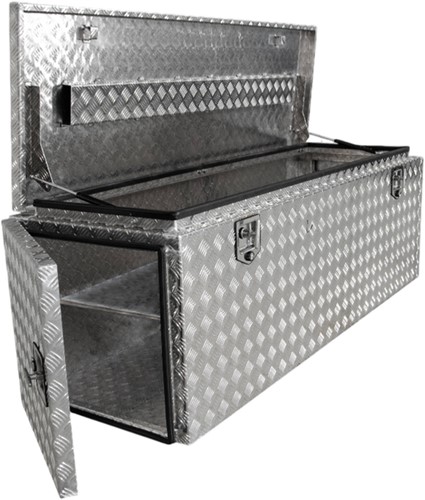 Aluminium-Riffelblechbox - 1985x600x600-3