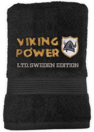 Volvo handdoek zwart