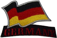 Emblem Deutschland Flagge zum Aufbügeln