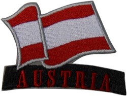 Ironing Emblem Flag Austria
