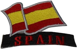 Strijk embleem Vlag Spanje