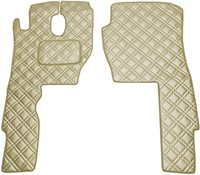 Floor mats Mercedes MP2 / MP3 High tunnel Beige