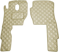 Floor mats Mercedes MP2 / MP3 High tunnel Beige