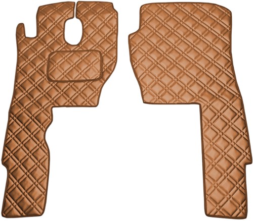 Floor mats Mercedes MP2 / MP3 High tunnel Brown