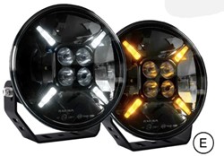 MLED Cruiser 9 inch position light dual color 120 W
