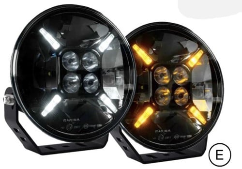MLED Cruiser 9 inch positielicht dual color 120 W