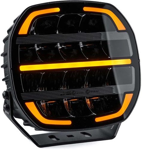 Verstraler Phantom Zwart LED 12-24V