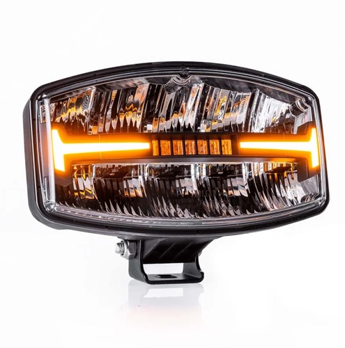 Verstraler Atlas+ LED wit/amber+ Flitser DRL 12-24V