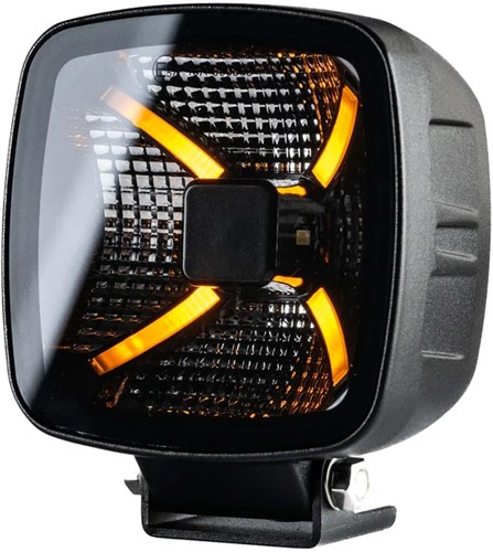 LED Arbeitsscheinwerfer mit Positionslicht RWA 10-30v 4m Kabel-2