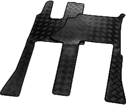 Floor mat set "rubber" Mercedes Actros (2011-2019)