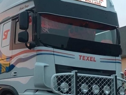 Aluminium Stenenvanger 25cm voor DAF XF Euro 6