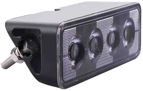 Werklamp 4 LEDs 2800 lumen R23 9-36V hoekmontage