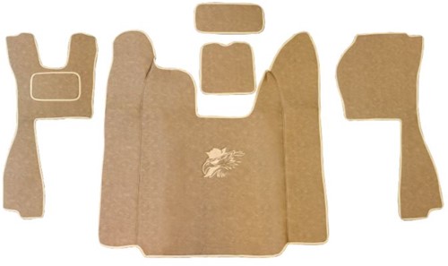 Engine cover and floormats Scania Streamline-2