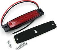 Marker light 6 LED Red 12V-2