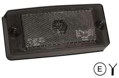 MLED Classic marking white - smoke lens-2