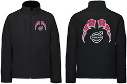 Softshell jas Volvo met wimpels Noorwegen - Noorwegen