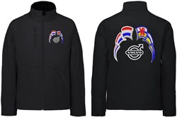 Softshelljacke Volvo mit Wimpel Niederlande - Limburg